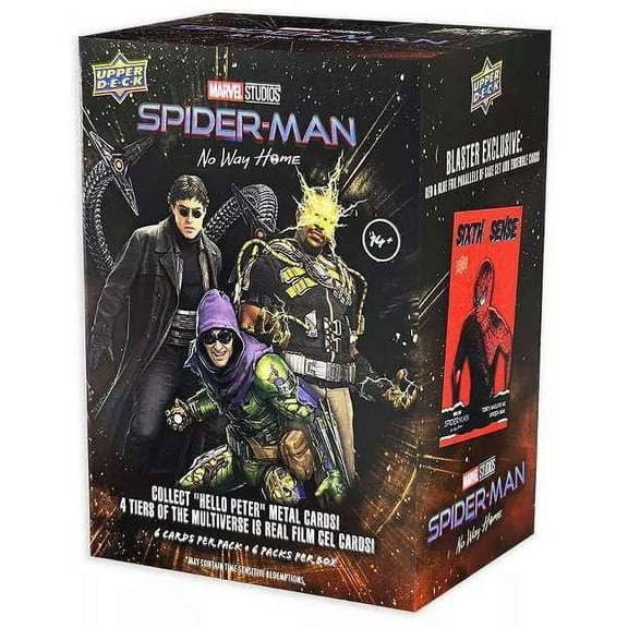 Marvel's Spider-Man - No Way Home Trading Cards Blaster New