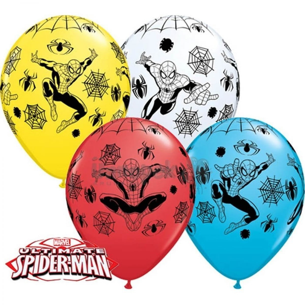 MAYFLOWER DISTRIBUTING Marvel's Spider-man Balloon 11" Latex 6ct