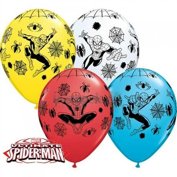 Marvel's Spider-man Balloon 11" Latex 6ct
