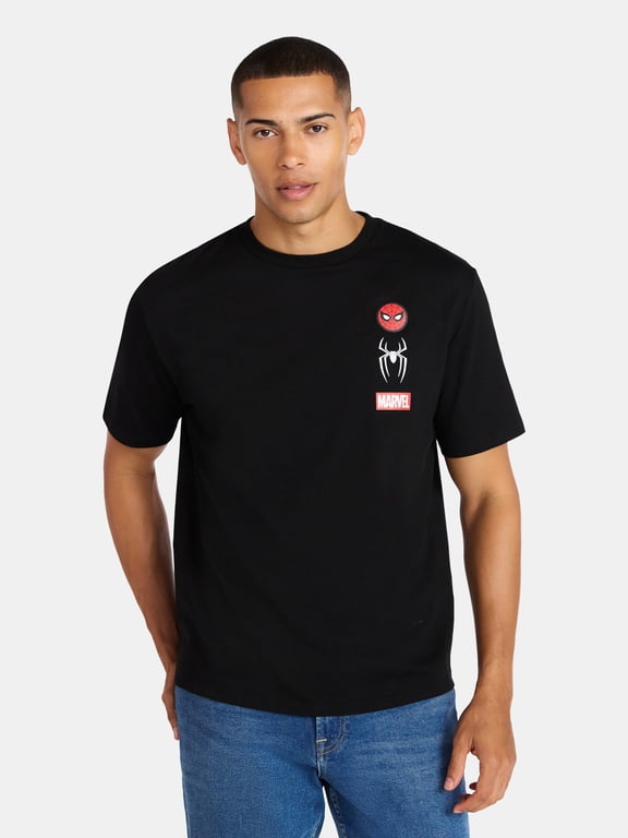 Spider-Man Brand New Day Front and Back Men's Graphic Tee, Sizes S-3XL