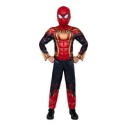 Marvel's Spider-man Integrated Halloween Costume for Children, Boy's Size XS (4/5), by Jazwares