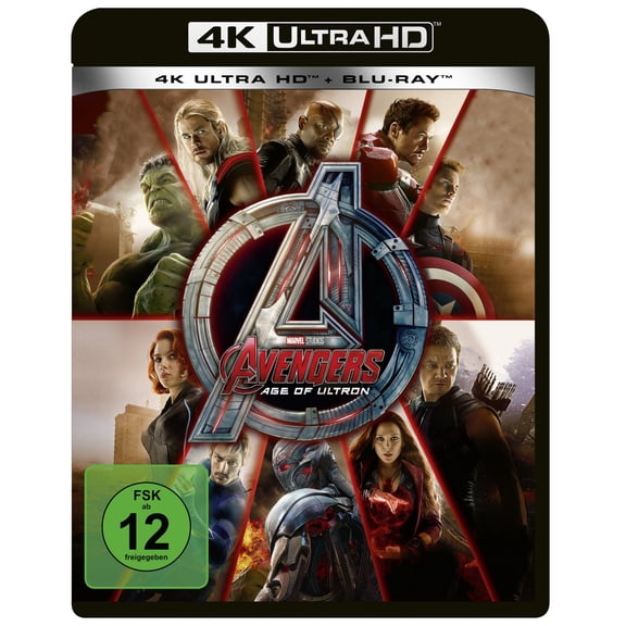 Marvel's The Avengers - Age of Ultron (4K Ultra-HD) (+ Blu-ray 2D) (4K Ultra HD) Chris Evans