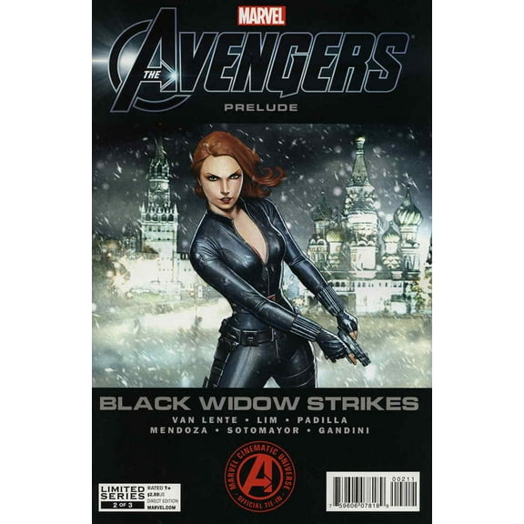 Marvel's The Avengers: Black Widow Strikes #2 VF ; Marvel Comic Book