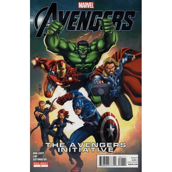 Marvel's The Avengers: The Avengers Initiative #1 VF ; Marvel Comic Book