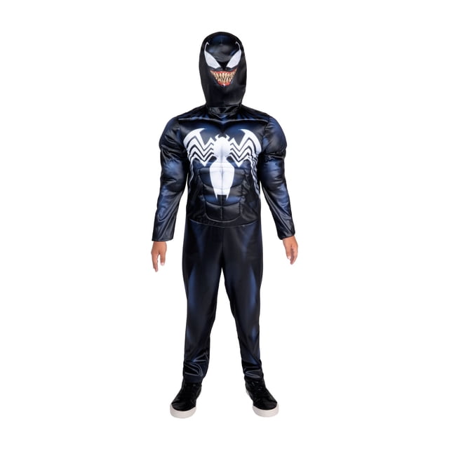 Venom W/sticker Marvel's Venom Halloween Costume for Children, Boy's Size S (6/7), by ...