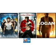 Marvels X-Men WOLVERINE TRILOGY 3 DVD Movie Set Includes Cinema Movie Time Art Card