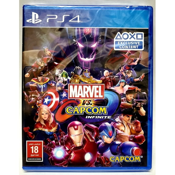 Marvel vs. Capcom: Infinite PS4 (Sony PlayStation 4, 2017) Brand New/Region Free (Multi Language)