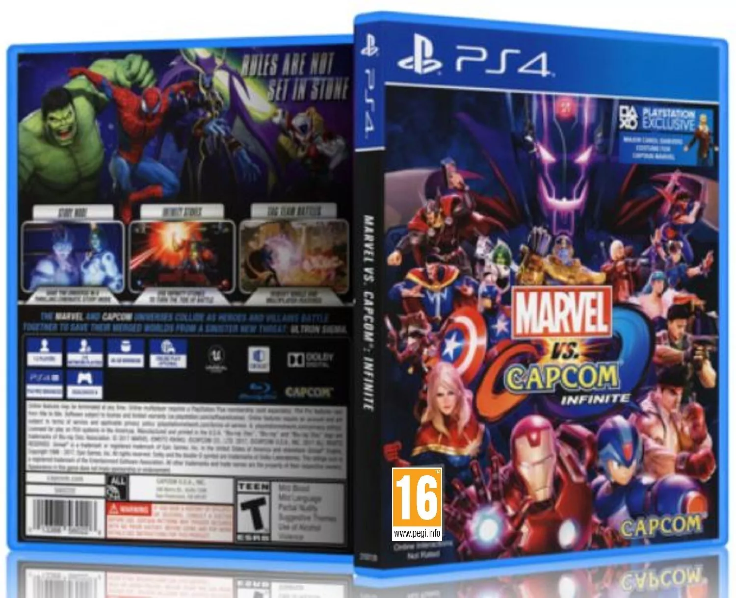 Marvel Vs Capcom Infinite - Neuf Sous Blister Pour PS4 Et PS5