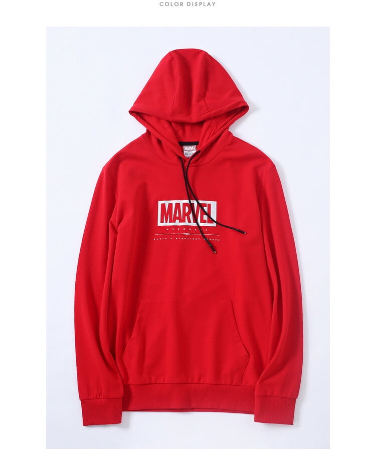 Marvel x Jeanswest Avengers Silver marvel printed mens hoodie Size