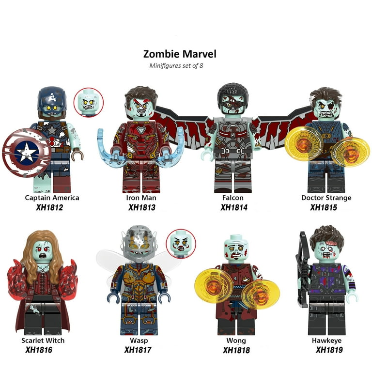 Marvel zombies Building Block Figure Set X 8 - Walmart.com Marvel zombies Building Block Figure Set X 8 - Walmart.com