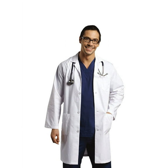 Marvella by White Cross Unisex 38"; Three Pocket Lab Coat