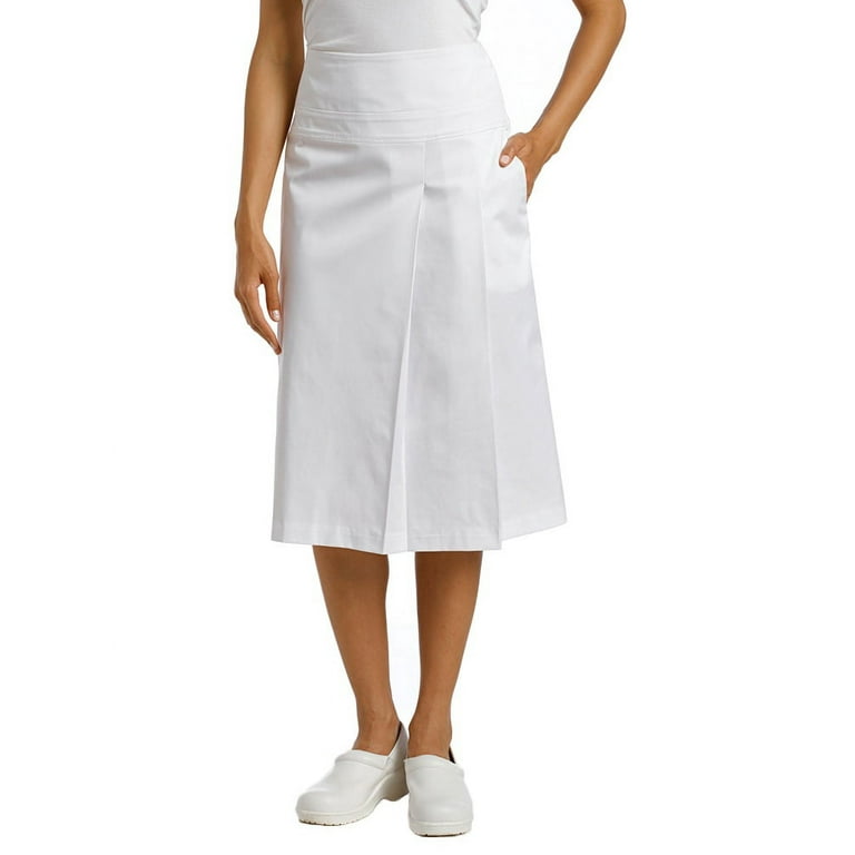White scrub skirt cheap
