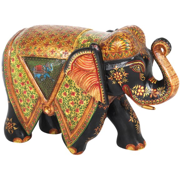 Marvellously Decorated Royal Elephant