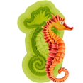 thumbnail image 1 of Marvelous Molds Seahorse Silicone Mold  Cake Decorating with Fondant Gum Paste Icing and More, 1 of 5