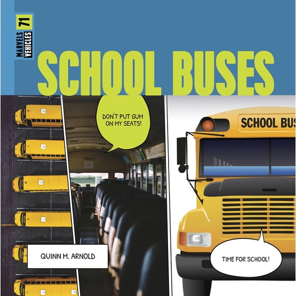 Marvels School Buses, (Paperback)