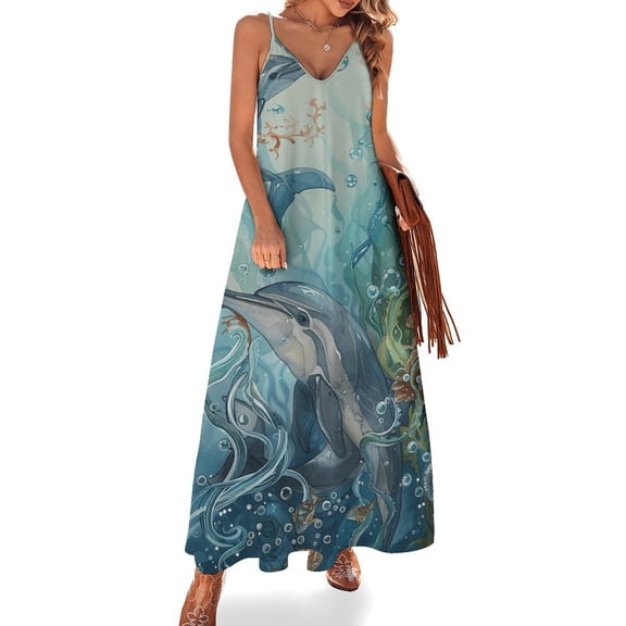Marvels of The Sea Fine Art Sleeveless Dress Summer Dress Woman 2025