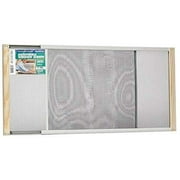 Marvin Adjustable Window Screen 10 H, Extends 21 To 37 Steel Charcoal Extends 21 To 37