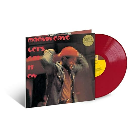 Marvin Gaye Let's Get It On: 50th Anniversary Edition (Limited Edition, Red Colored Vinyl) Records & LPs
