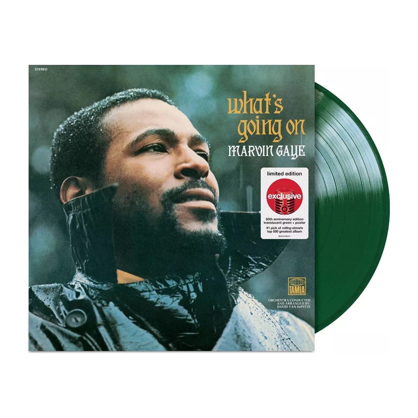 Marvin Gaye What's Going on Green Vinyl LP