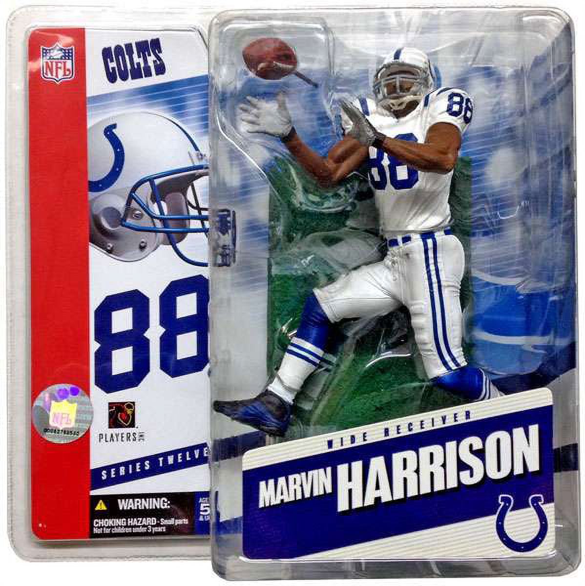 Marvin Harrison Action Figure White Jersey Sports Picks Series 12