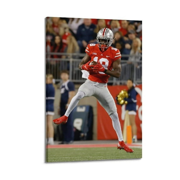 Marvin Harrison Jr American Football Player Poster Poster Album Cover Posters for Bedroom Wall Art Canvas Posters Music Album Cover Poster