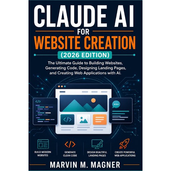 Marvin M. Magner Future Tech Claude AI for Website Creation (2026 Edition): The Ultimate Guide to Building Websites, Generating Code, Designing Landi, Book 6, (Paperback)