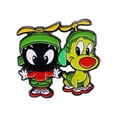 thumbnail image 1 of Marvin The Martian And K9 Cartoon Characters 1.25 Inches Tall Enamel Metal Pin, 1 of 1