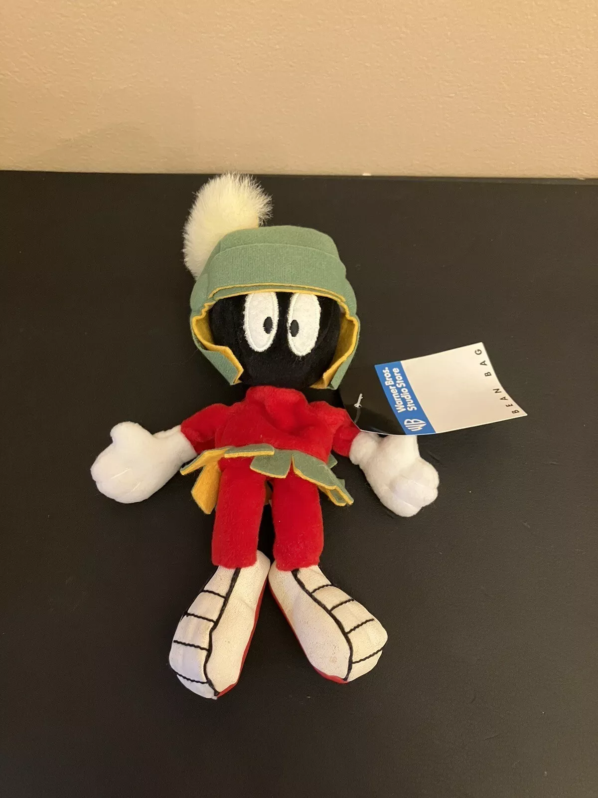 Marvin The Martian Bean Bag Plush Warner Bros. Studio Store 