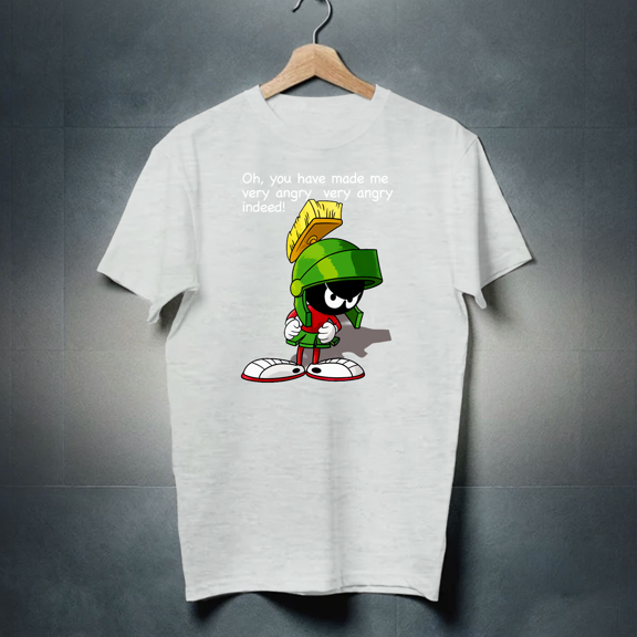 Marvin The Martian Cartoon T-shirt, Fast shipping