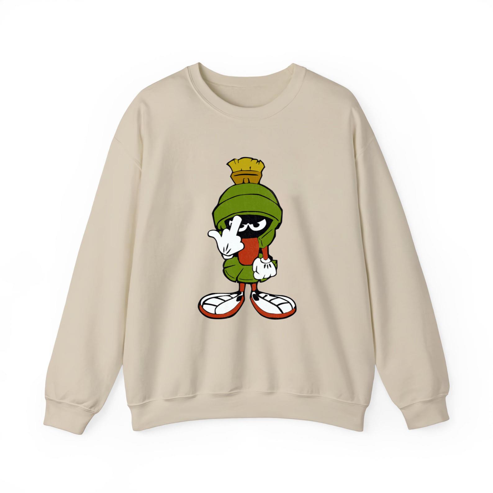 Marvin The Martian Middle Finger Flipping The Bird Looney Toons Worn