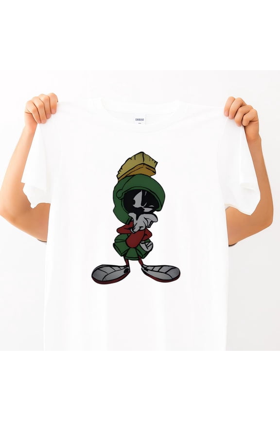 Marvin The Martian Retro Looney Tunes Cartoon Graphic Unisex T-Shirt