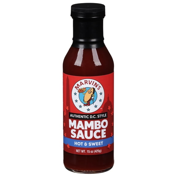 Marvin's Sweet & Tangy Authentic D.C. Style Mambo Sauce 15 oz