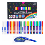 Marvin's Magic - 25 Amazing Magic Pens  Colored Pens  Art Supplies for Kids