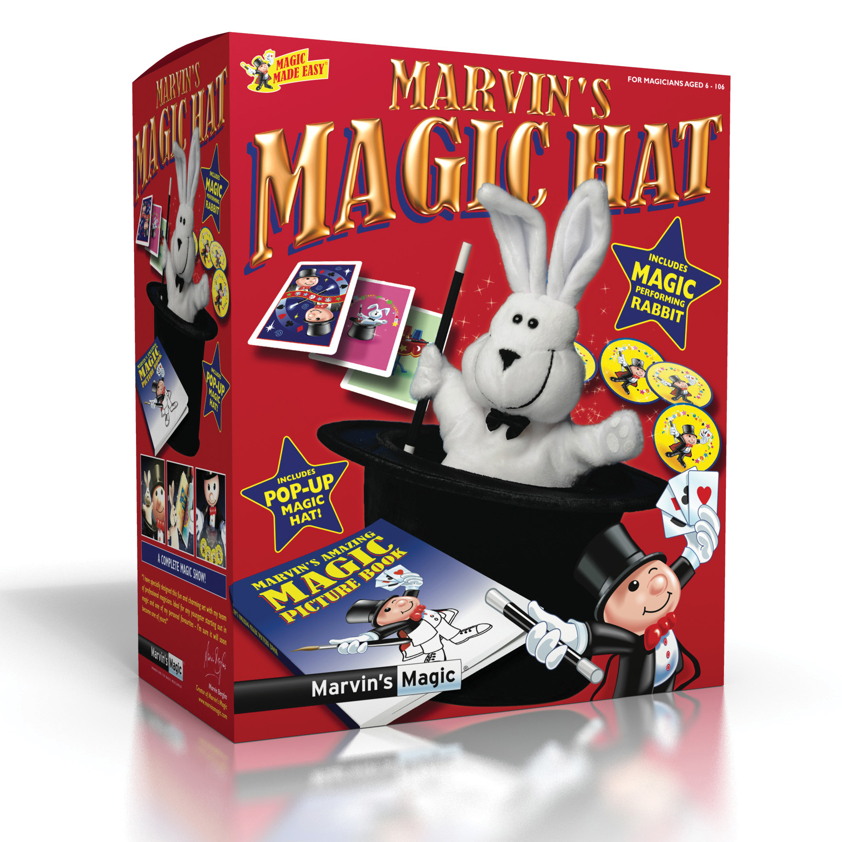 Marvin's Magic Rabbit & Top Hat - Walmart.com