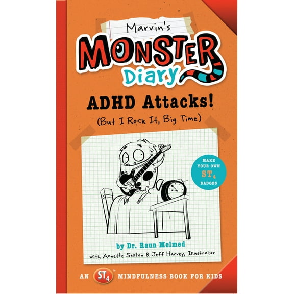Marvin's Monster Diary: ADHD Attacks! (But I Rock It, Big Time), (Paperback)