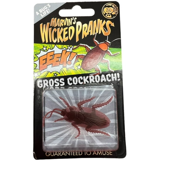 Marvin's Wicked Pranks Eek! Gross Cockroach