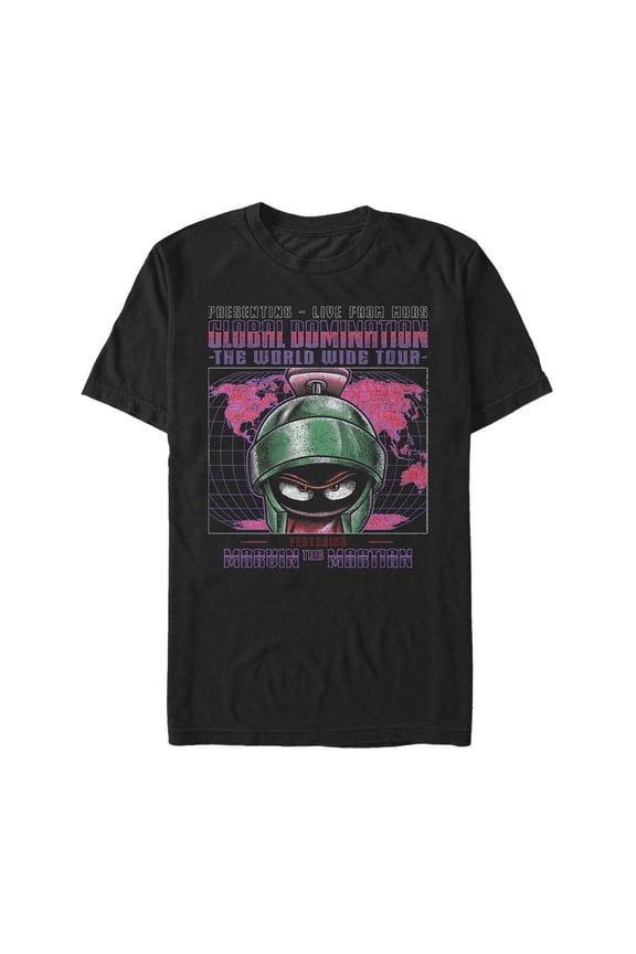 Marvin the Martian Looney Tunes Men's and Big Men's Graphic T-shirt