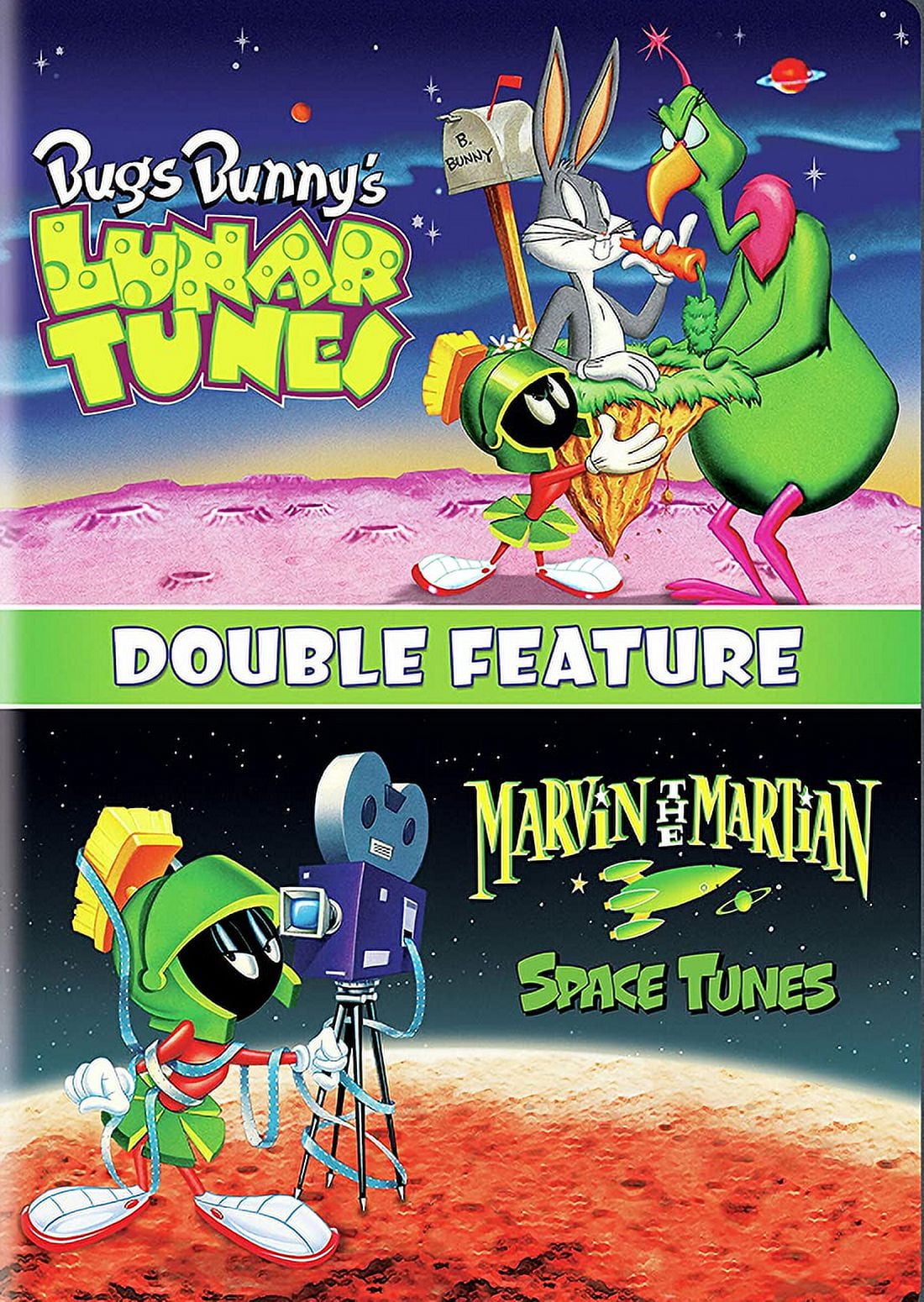 STUDIO DISTRIBUTION SERVI Marvin the Martian: Space Tunes/Bugs Bunny's Lunar Tunes (DVD) (DVD Double Feature Edition)