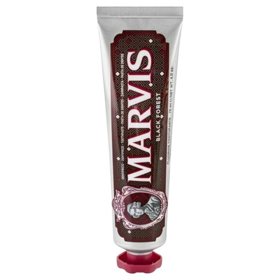 Marvis Black Forest | Toothpaste with Dark Chocolate Flavor, 75ml