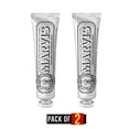 thumbnail image 1 of Marvis Smokers Whitening Mint Toothpaste 2 x 85ml, 1 of 5