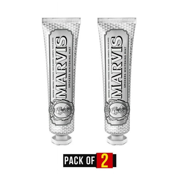 Marvis Smokers Whitening Mint Toothpaste 2 x 85ml