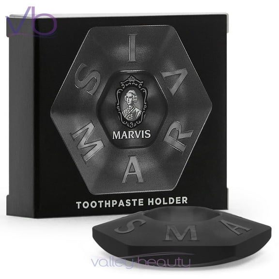 Marvis Toothpaste Black Holder | Colorful and Stylish Bathroom Vanity Assortment, (Fits 75ml, 85ml Tubes)