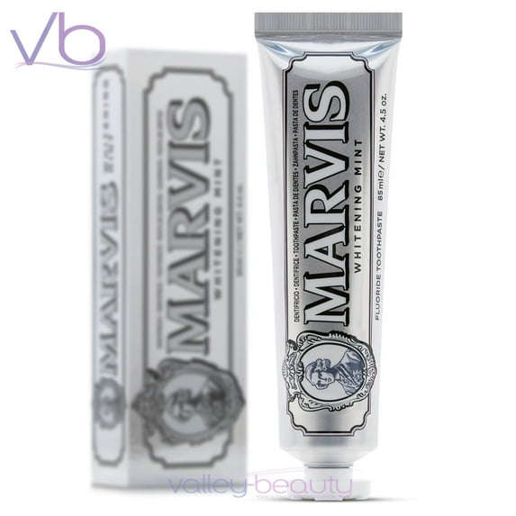 Marvis Whitening Mint | Rich and Creamy Toothpaste with Arctic Shiver, 85ml