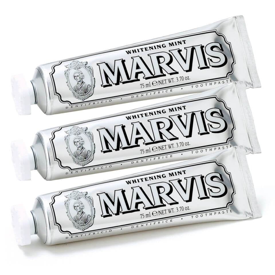 Marvis - Whitening Mint Toothpaste - 3 Pack (3x85ml)