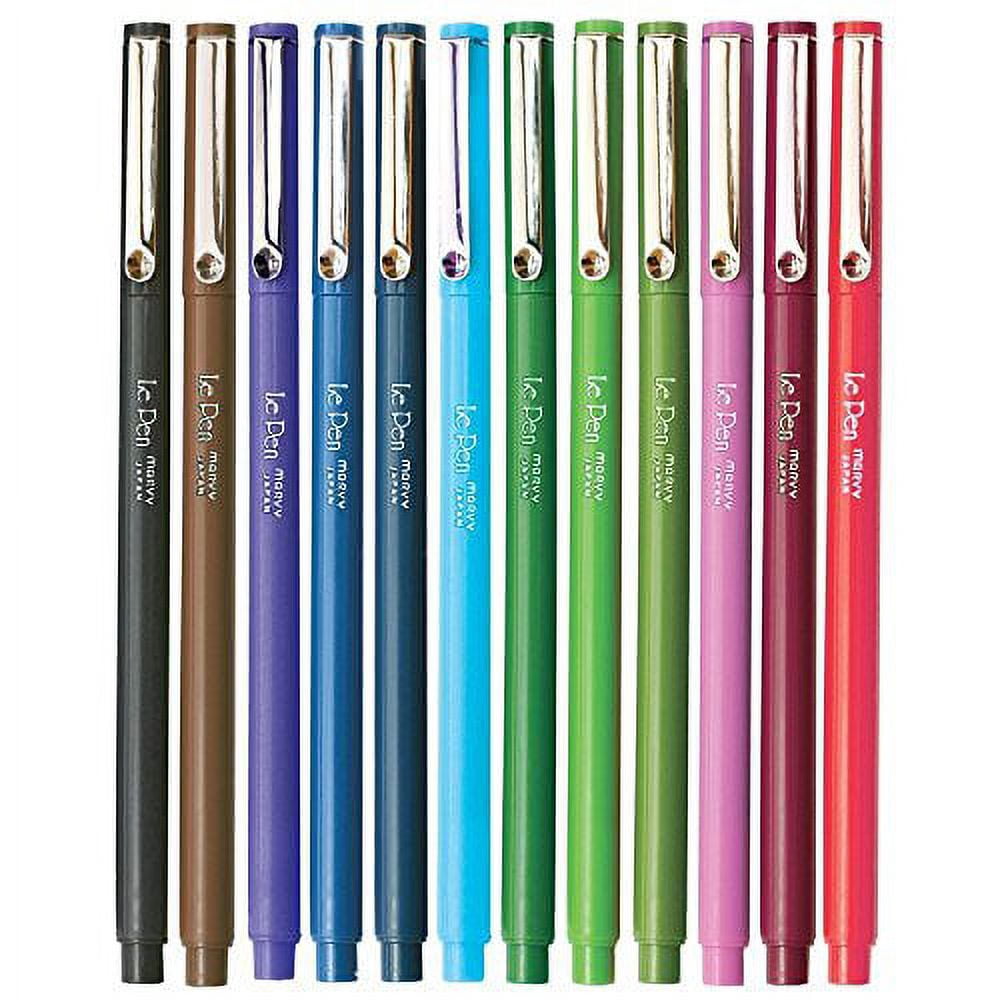 Marvy (4300S-12pk) Le Pen, 12 Color Set, Dozen (2-Pack)