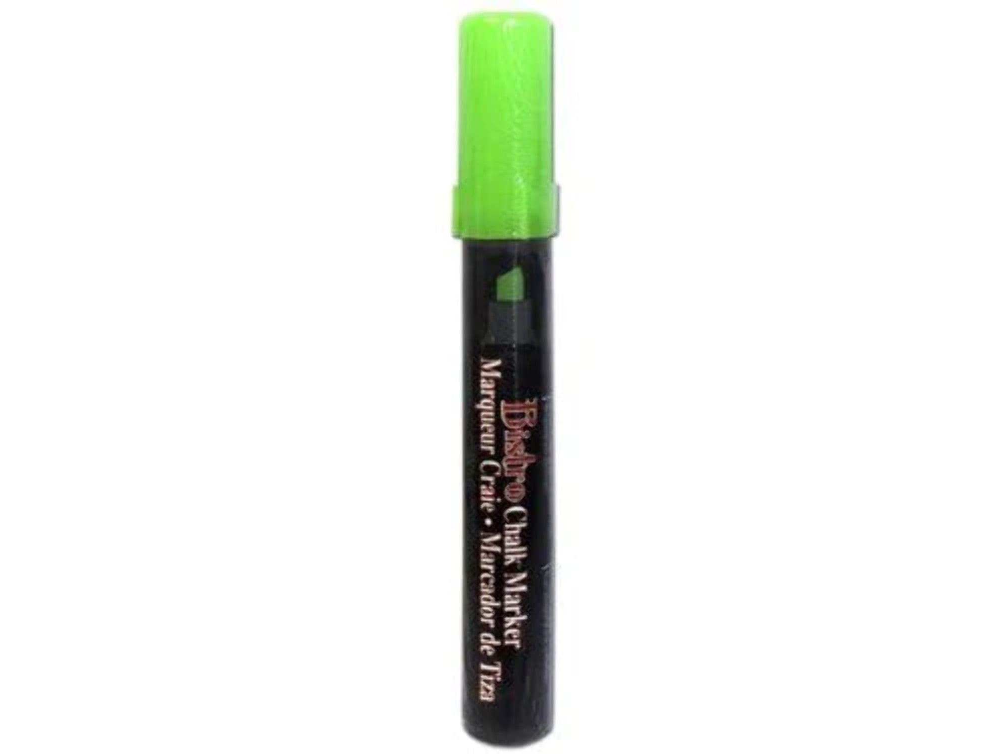 Marvy Bistro Chisel Tip Chalk Marker Fluorescent Green