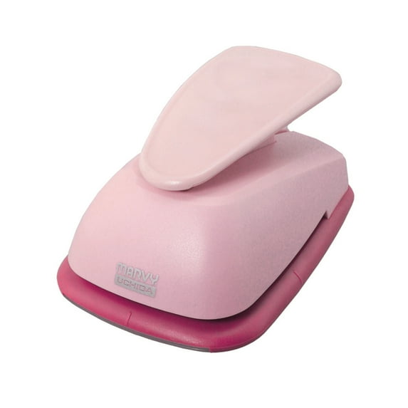 Marvy Craft Punch Mega Circle with Scalloped Designs, Includes Basic Shape Set