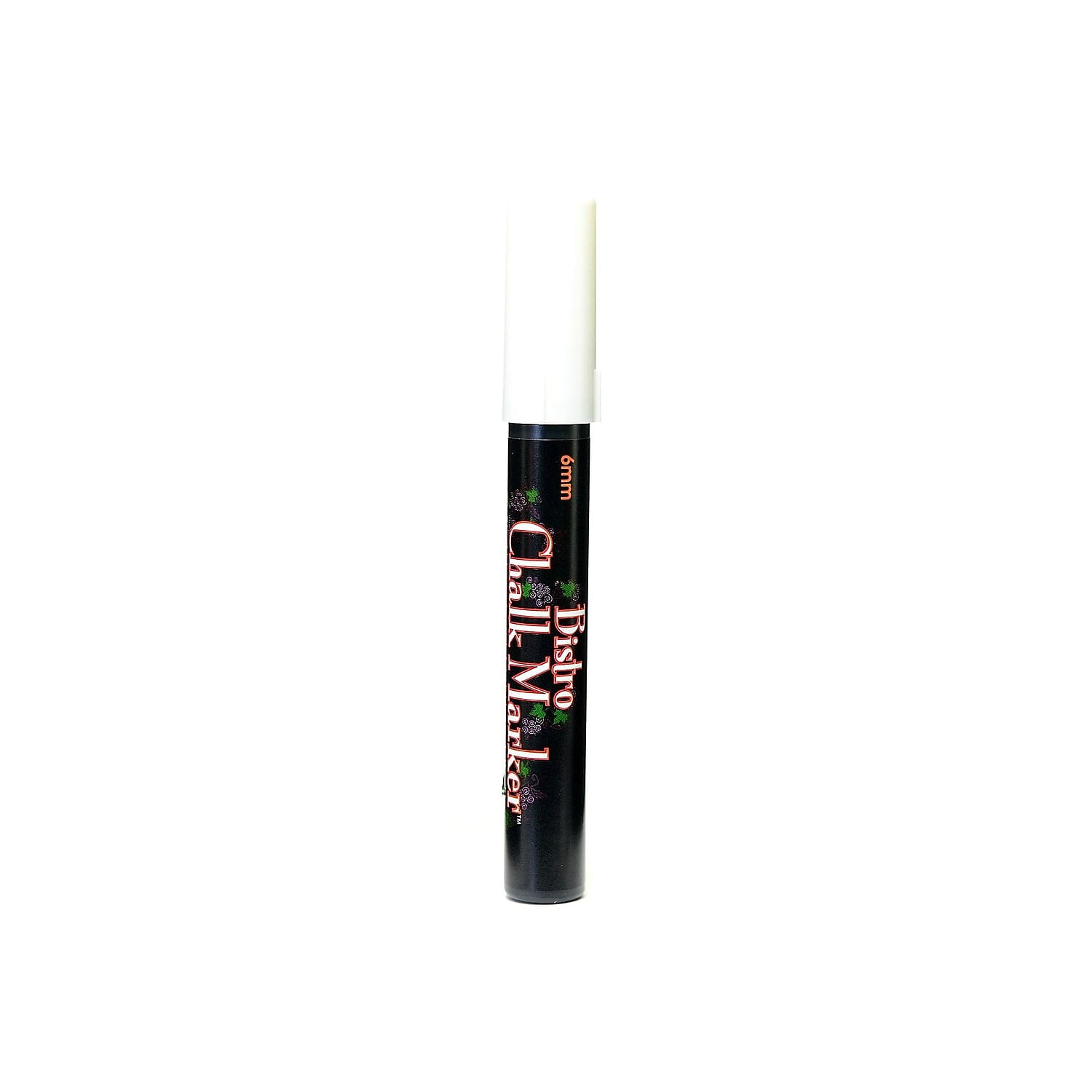 Marvy Uchida Bistro Chalk Marker Broad Point White 6/Pack (66207-PK6)