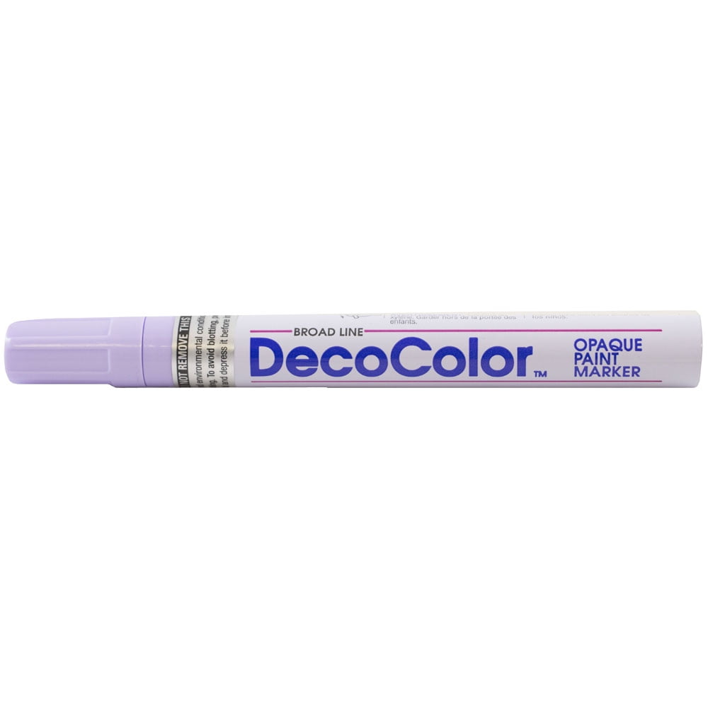 Marvy Uchida Broad Line Opaque Paint Marker, 1/Pack, Pale Violet