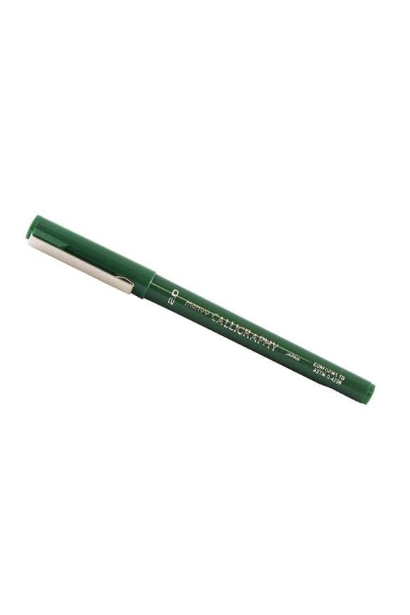 Calligraphy Pen, 2.0 mm, Green, 1/Pack